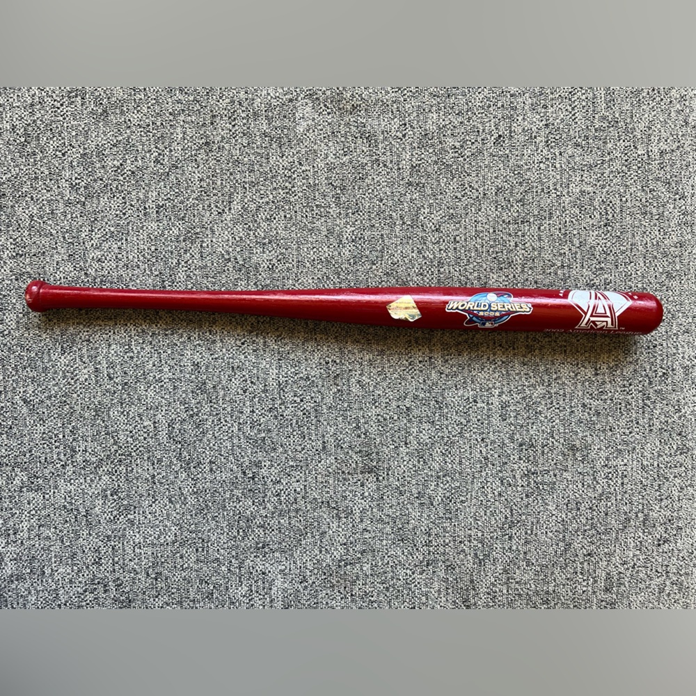 Angels Baseball World Series bat